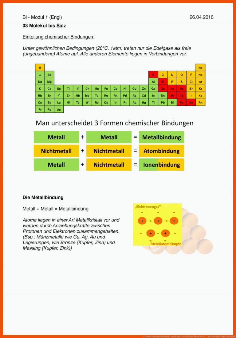 03 atom- Und Ionenbindung - Warning: Tt: Undefined Function: 22 ... Fuer Ionenbindung Arbeitsblatt