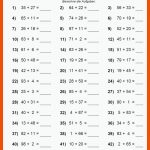 1. Klasse Mathe Aufgaben Fuer Mathematik 1. Klasse Hauptschule Arbeitsblätter