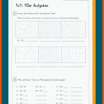 10er Einmaleins Fuer Zehner Einer Bündeln Arbeitsblatt
