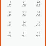 12) Schriftliche Addition Bis 100 Mathe-arbeitsblÃ¤tter, Mathe ... Fuer Schriftliche Addition Arbeitsblätter