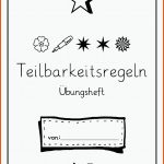 13 4.klasse Mathe-ideen Mathematik, Mathe, Unterrichtsmaterial Fuer Teilbarkeitsregeln Arbeitsblatt