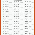 14 Gs - Mathe Rechnen Bis 100-ideen Mathe, Matheunterricht ... Fuer Mathematik Arbeitsblätter 1 Klasse Gymnasium