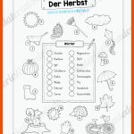 16 Abbildungen Zum Herbst Zuordnen Fuer Herbst Arbeitsblatt Kindergarten