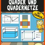 17 ArbeitsblÃ¤tter Zu Quader Und Quadernetzen KÃ¶rper Netze ... Fuer Quadernetze Erkennen Arbeitsblatt
