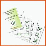 20 ArbeitsblÃ¤tter FÃ¼r Das 3x3 Geobrett (download) Montessori Lernwelten - Der Shop FÃ¼r Montessori Material Fuer Spiegelungen Arbeitsblätter