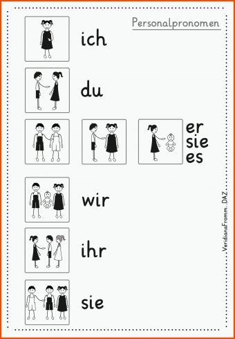 Deutsch Lernen Mit Bildern Arbeitsblätter