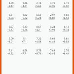 25) Dezimalzahlen Addition (2-stellig) Mathe-arbeitsblÃ¤tter, Mathe ... Fuer Arbeitsblatt Mathe Klasse 6