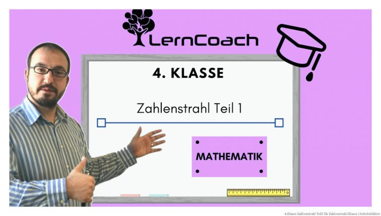 4.klasse Zahlenstrahl Teil1 Fuer Zahlenstrahl Klasse 1 Arbeitsblätter