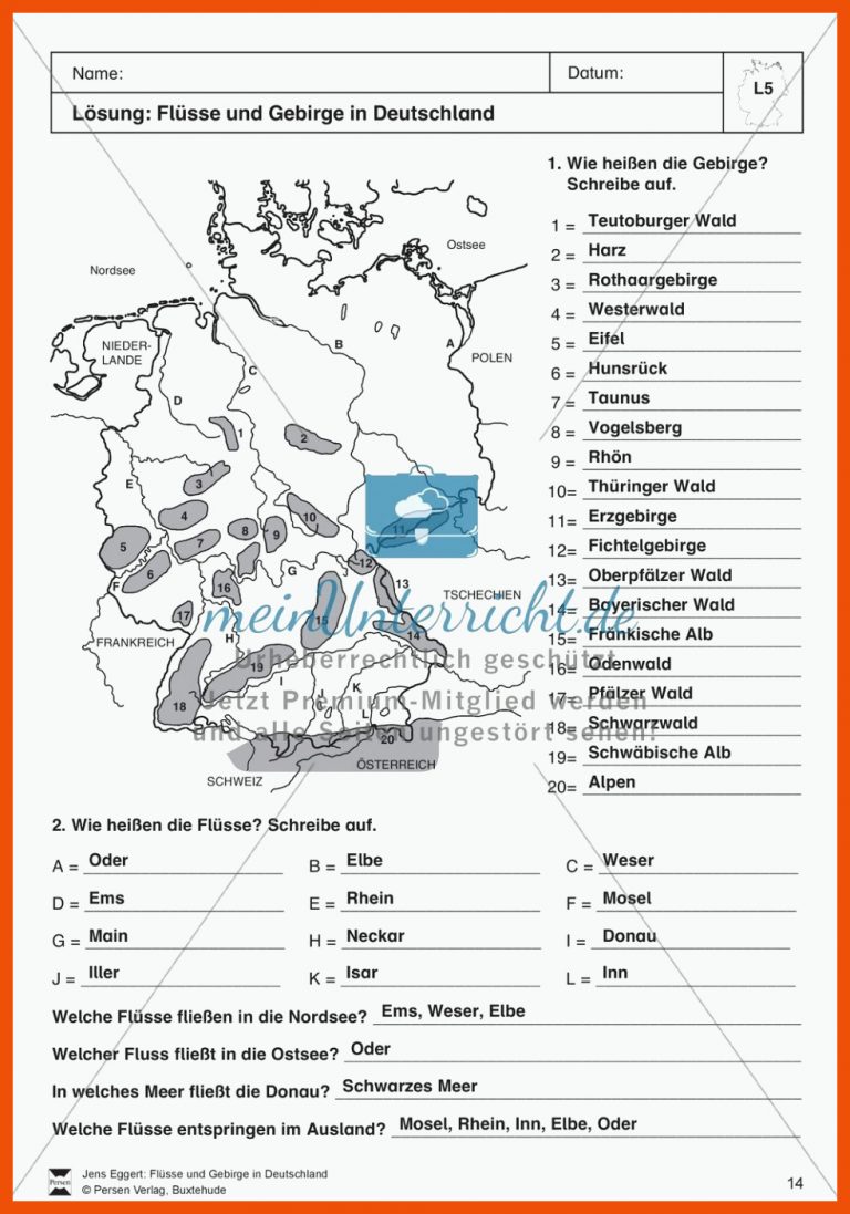 40 Geografie-Ideen | geografie, erdkunde, landkarte deutschland für gebirge deutschland arbeitsblatt
