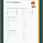 7er Einmaleins Fuer 7er Reihe Arbeitsblatt