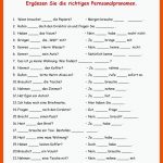 A1.1 - Personalpronomen - Deutsch Daf Arbeitsblatter Fuer Personalpronomen Deutsch Arbeitsblätter