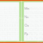 Abc Alphabet Buchstaben Nachzeichnen Arbeitsblatt Mit Buchstaben ... Fuer Abc Arbeitsblätter