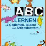 Abc Lernen Mit Gedichten, Bildern Und ArbeitsblÃ¤ttern Fuer Abc Arbeitsblätter