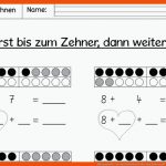 Abs Gemischt - In Zwei Schritten Ã¼ber Den Zehner.pdf Mathe ... Fuer Arbeitsblatt Zehnerübergang In Zwei Schritten