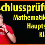 AbschlussprÃ¼fung Mathematik 2020 - Hauptschule Klasse 9 Fuer Mathematik 9 Klasse Hauptschule Arbeitsblätter