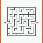 Abstrakt Quadratisch Labyrinth Kinder ArbeitsblÃ¤tter AktivitÃ¤t ... Fuer Labyrinth Arbeitsblatt