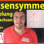 Achsensymmetrie - Spiegelachsen Einzeichnen - Mathematik - Einfach ErklÃ¤rt Lehrerschmidt Fuer Achsensymmetrie Punktsymmetrie Arbeitsblatt