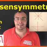 Achsensymmetrie - Spiegelachsen - Spiegelung Geometrie Mathematik Lehrerschmidt Fuer Figuren Spiegeln Arbeitsblatt