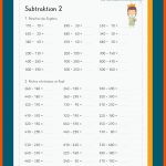 Addieren/ Subtrahieren Mit Zehnerzahlen Im Zahlenraum 1000 Fuer Mathe 3.klasse Arbeitsblätter Bis 1000