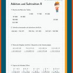 Addition Und Subtraktion Im Zahlenraum 1 000 000 Fuer Addition Subtraktion Multiplikation Division Arbeitsblätter