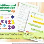 Addition Und Subtraktion Im Zahlenraum Bis 20 Kopiervorlagen Etsy Fuer Zahlenraum Bis 20 Arbeitsblätter