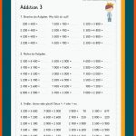 Addition Und Subtraktion Im Zr 10 000 Fuer Addieren Bis 1000 Arbeitsblätter