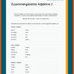 Adjektive Fuer Adjektive 3 Klasse Arbeitsblätter