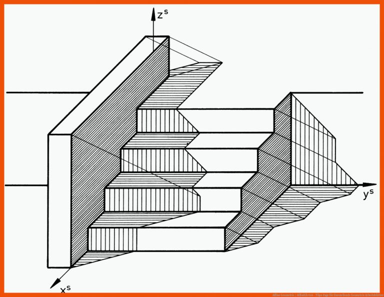 Affine Geometrie / AffinitÃ¤ten - Tilps Page für darstellende geometrie arbeitsblätter