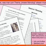 Alles Zum Inneren Monolog - Ipad-teacher Fuer Innerer Monolog Arbeitsblatt