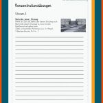 Allgemeine KonzentrationsÃ¼bungen Fuer Marburger Konzentrationstraining Arbeitsblätter Kostenlos