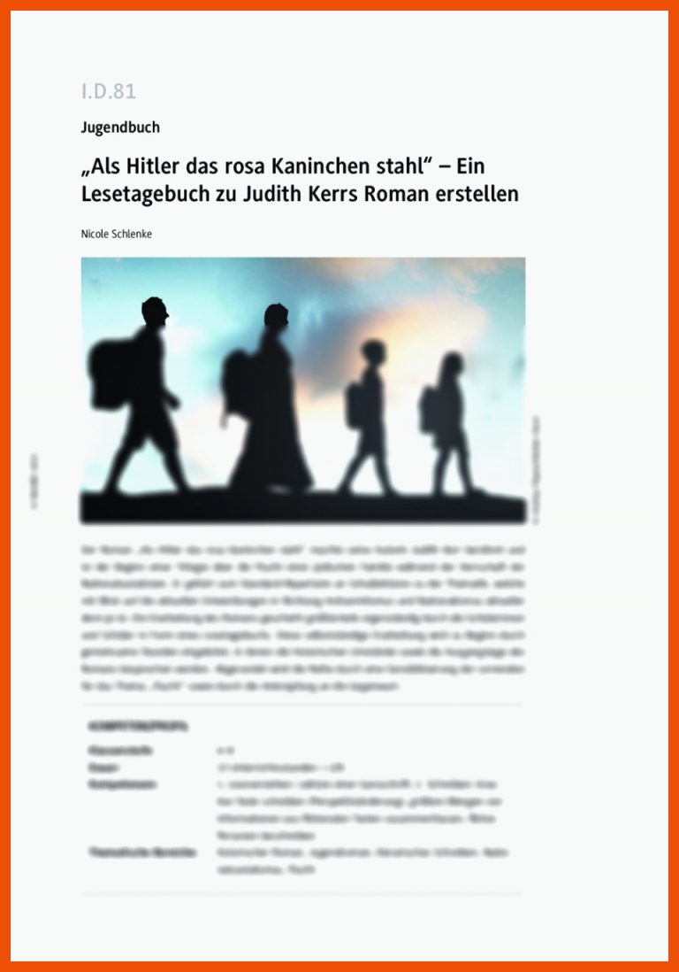 Als Hitler Das Rosa Kaninchen Stahl" Raabits Online Fuer Als Hitler Das Rosa Kaninchen Stahl Arbeitsblätter Lösungen