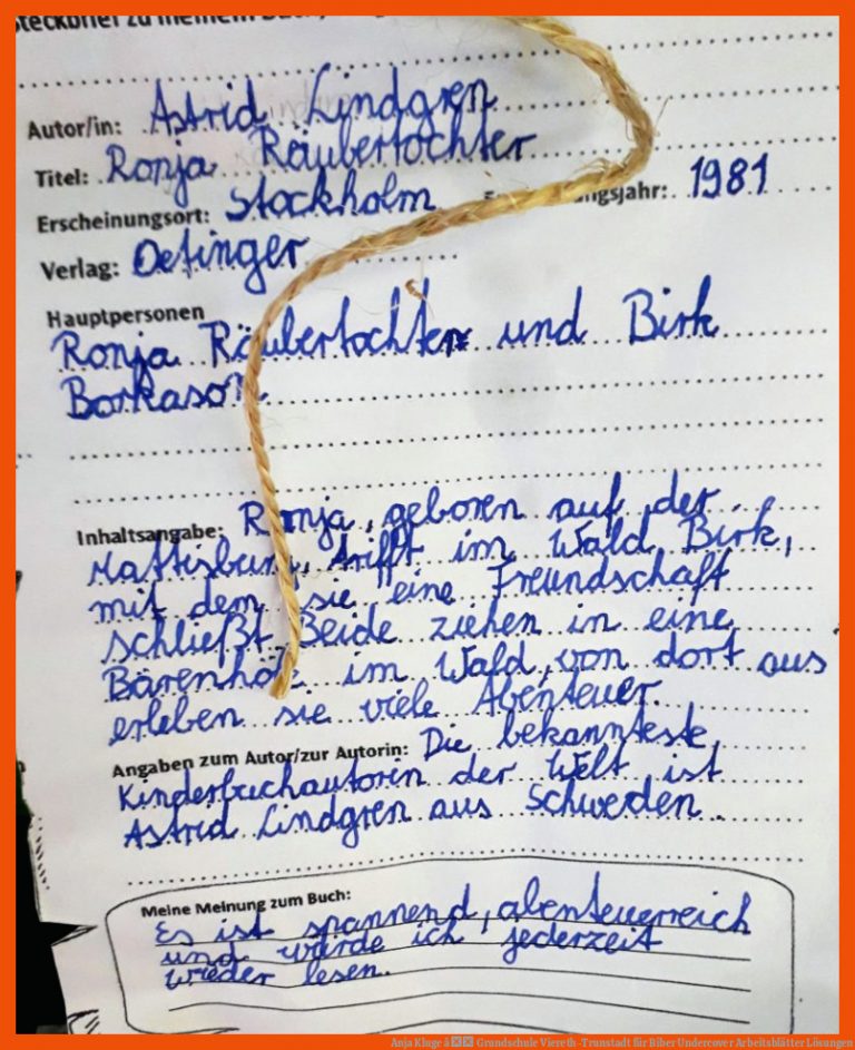 Anja Kluge â Grundschule Viereth-Trunstadt für biber undercover arbeitsblätter lösungen