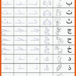 Arabisches Alphabet Fuer Arabisch Lernen Arbeitsblätter