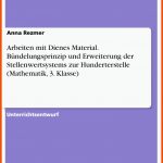 Arbeiten Mit Dienes Material. BÃ¼ndelungsprinzip Und Erweiterung ... Fuer Bündeln Mathematik Grundschule Arbeitsblätter