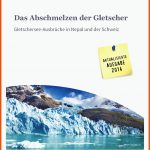 ArbeitsblÃ¤tter: Das Abschmelzen Der Gletscher Germanwatch E.v. Fuer Gletscher Arbeitsblatt