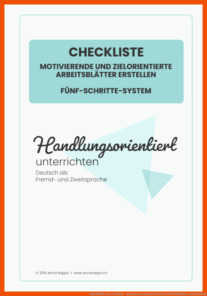 ArbeitsblÃ¤tter erstellen - motivierend und zielorientiert für bedürfnisse arbeitsblatt