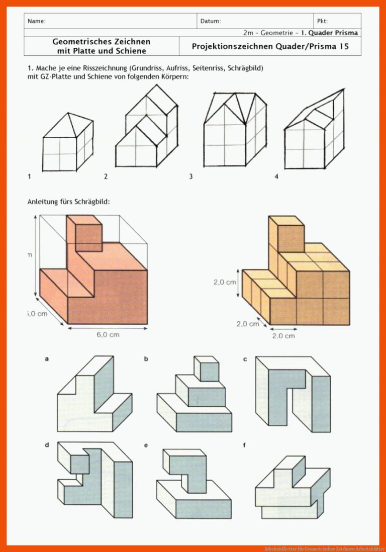 ArbeitsblÃ¤tter für geometrisches zeichnen arbeitsblätter