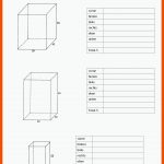 ArbeitsblÃ¤tter Fuer Oberfläche Würfel Arbeitsblätter