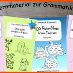 ArbeitsblÃ¤tter Grammatik - Lernwerkstatt FÃ¼r Deutsch Fuer Grammatik 4 Klasse Arbeitsblätter