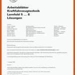 Arbeitsblaetter Kraftfahrzeugtechnik Lernfeld 5 8 Loe Europa ... Fuer Arbeitsblätter Kraftfahrzeugtechnik Lernfelder 9 14 Lösungen Pdf