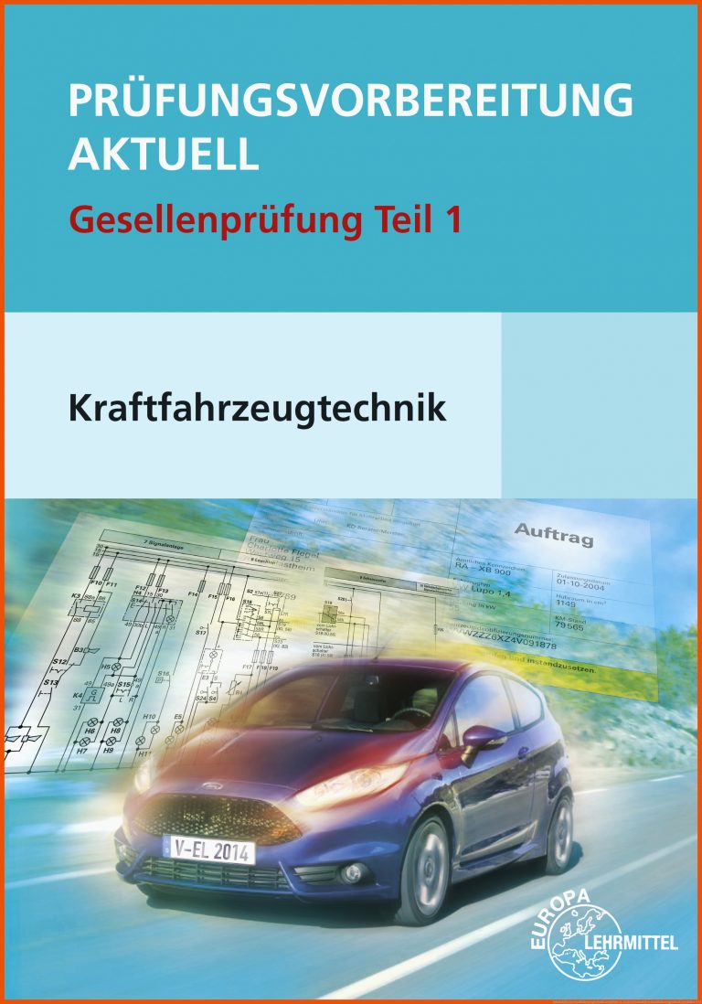 ArbeitsblÃ¤tter Kraftfahrzeugtechnik Lernfelder 9-14 Fuer Arbeitsblätter Kraftfahrzeugtechnik Lernfelder 9 14