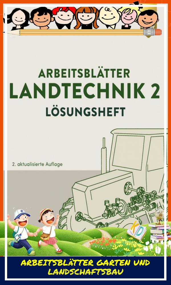 Arbeitsblätter Garten Und Landschaftsbau