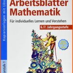 ArbeitsblÃ¤tter Mathematik 6./7. Klasse: FÃ¼r Individuelles Lernen ... Fuer Mathematik Für Ausländer Arbeitsblätter