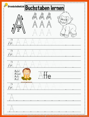Buchstaben Abc Arbeitsblätter Zum Ausdrucken - Deutsch Arbeitsblätter