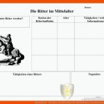 Arbeitsblatt - Die Ritter Im Mittelalter Fuer Arbeitsblätter Geschichte Klasse 6 Mittelalter Pdf