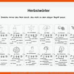 Arbeitsblatt: HerbstwÃ¶rter - Blog Bildung Leben Mit Innovativem ... Fuer Kostenlose Arbeitsblätter Arbeitsblätter Herbst Kindergarten