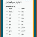 Artikel Fuer Deutsch Für Ausländer Arbeitsblätter Pdf