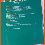 Aspekte 3 - Mittelstufe Deutsch.â (koithan Ute LÃ¶sche) â Buch ... Fuer aspekte C1 Arbeitsblätter