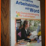 Attraktive ArbeitsblÃ¤tter Mit Word.â (datz Margret / Schwabe ... Fuer Arbeitsblätter Word