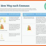 Auf Dem Weg Nach Emmaus. Fuer Auf Dem Weg Nach Emmaus Arbeitsblätter